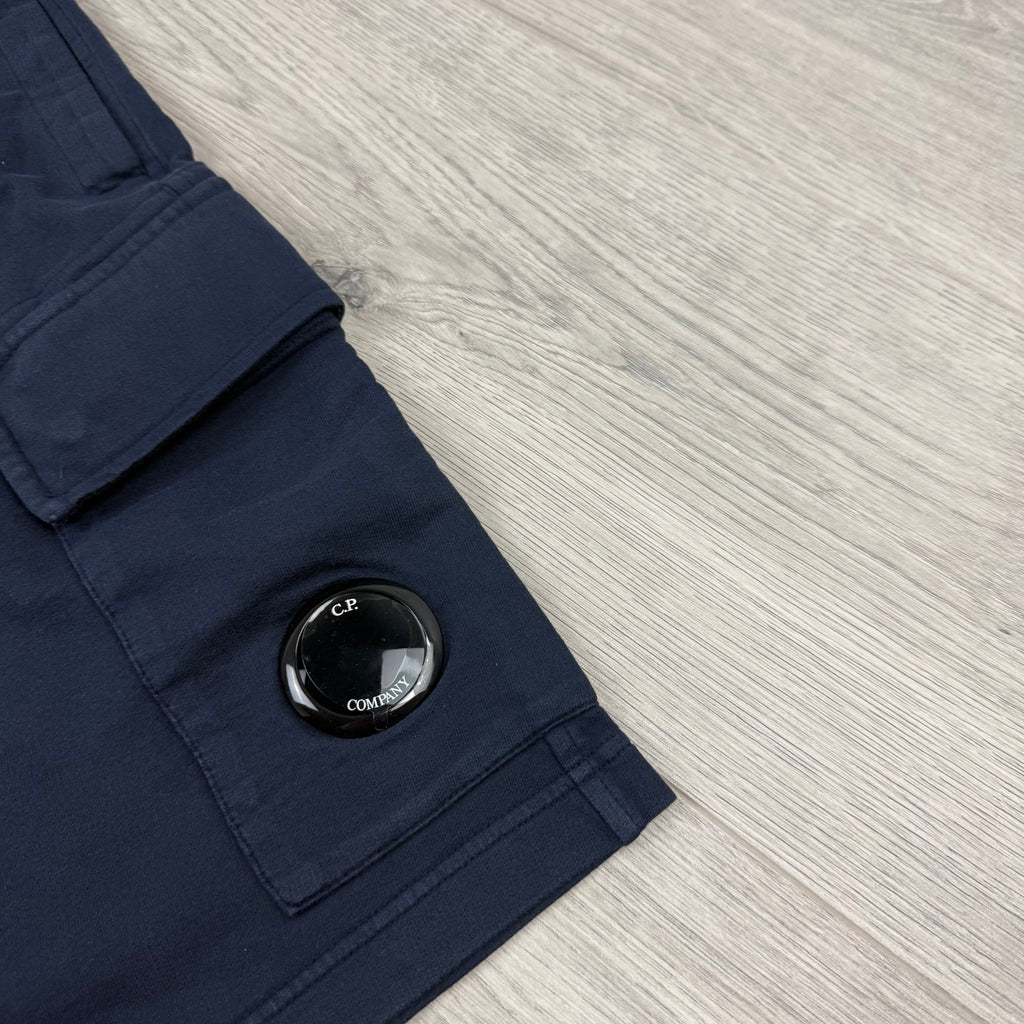 CP Company Jersey Shorts - Navy