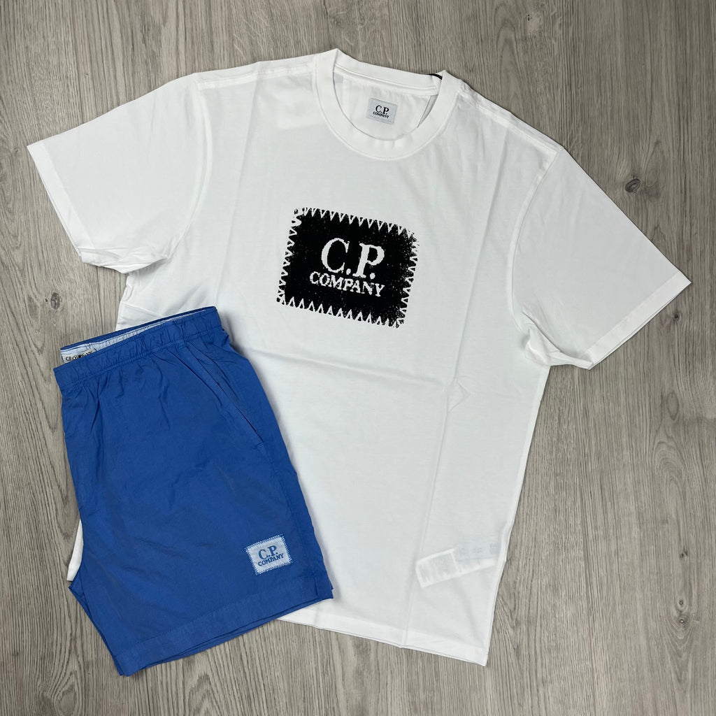 CP Company Holiday Set - White/Pacific Coast