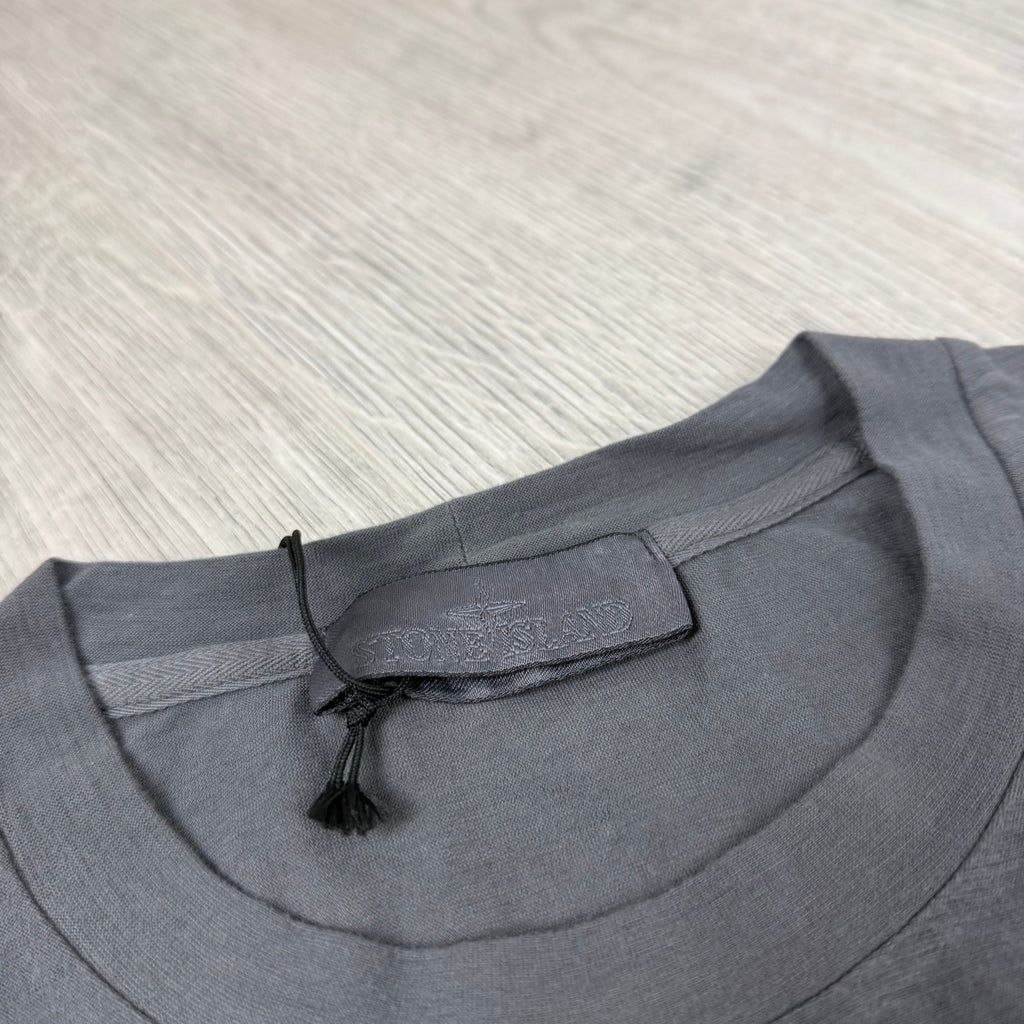 Stone Island Ghost Patch T-Shirt - Grey