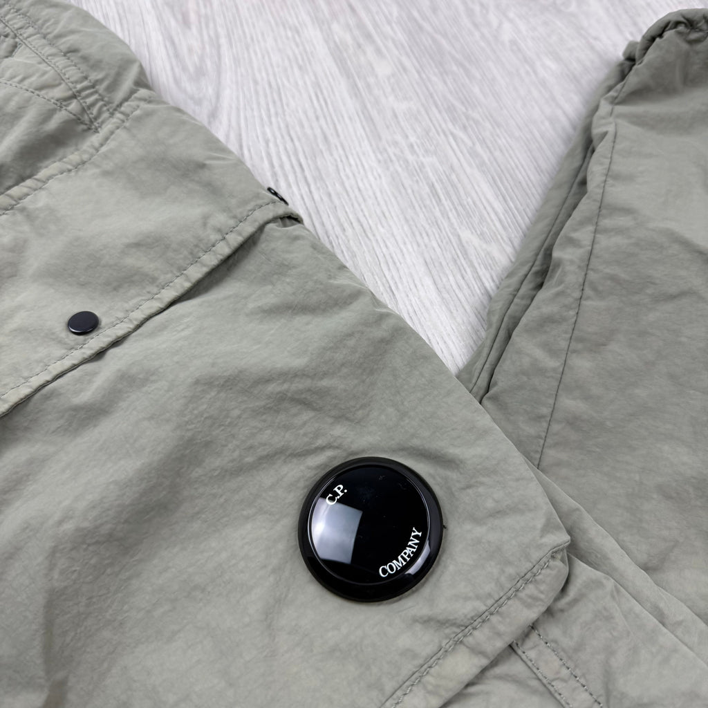 CP Company Chrome Cargo Trousers - Silver Sage