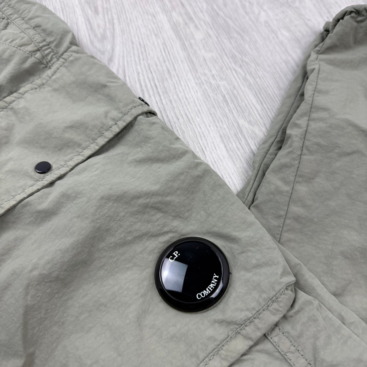 CP Company Chrome Cargo Trousers - Silver Sage