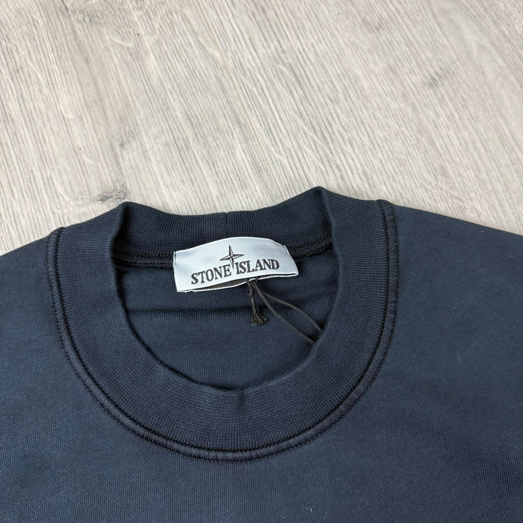 Stone Island Dyed Sweatshirt - Navy