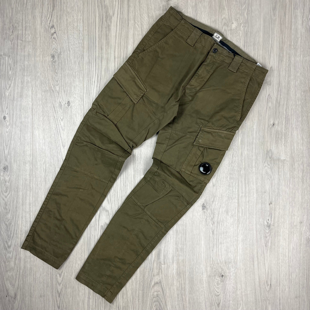 CP Company Cargo Trousers - Ivy Green