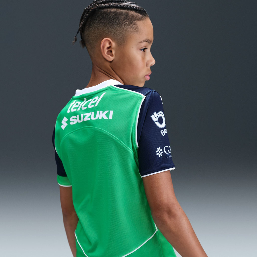 Nike Pumas UNAM 2025/26 Stadium Third Youth Dri-FIT Total 90 Soccer Replica Jersey
