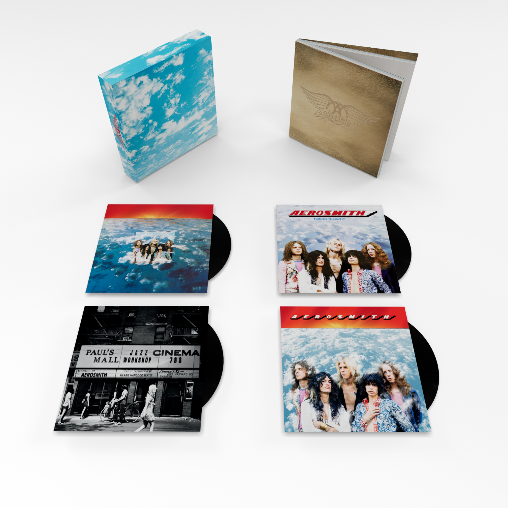 AEROSMITH 'AEROSMITH' 4LP (Legendary, Deluxe Edition)