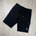 CP Company Jersey Shorts - Black
