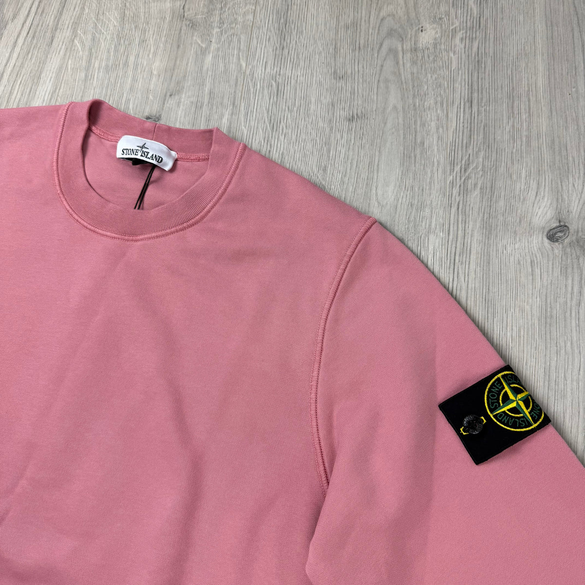 Stone Island Dyed Sweatshirt - Oleander