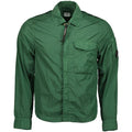 Cp Company Chrome-R Pocket Overshirt in Duck Green