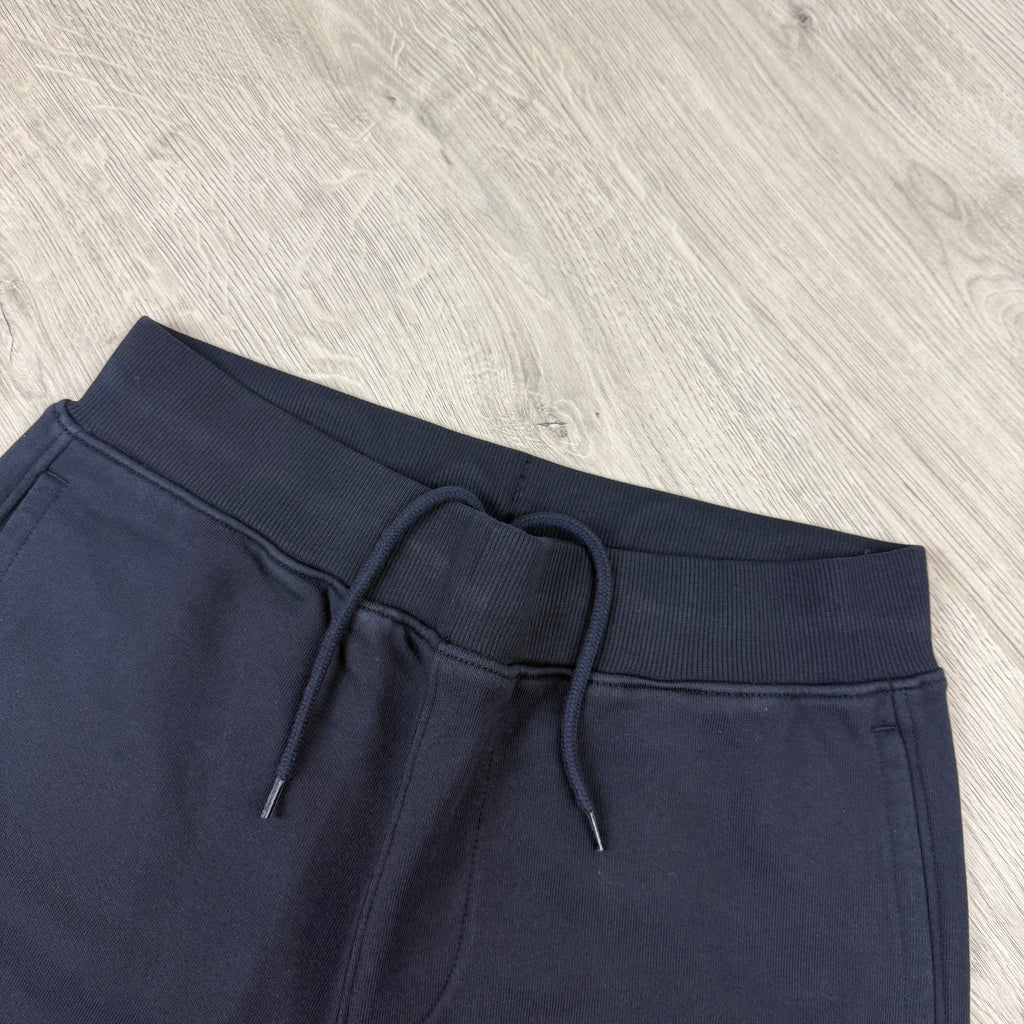 CP Company Raised Fleece Sweatpants - Navy