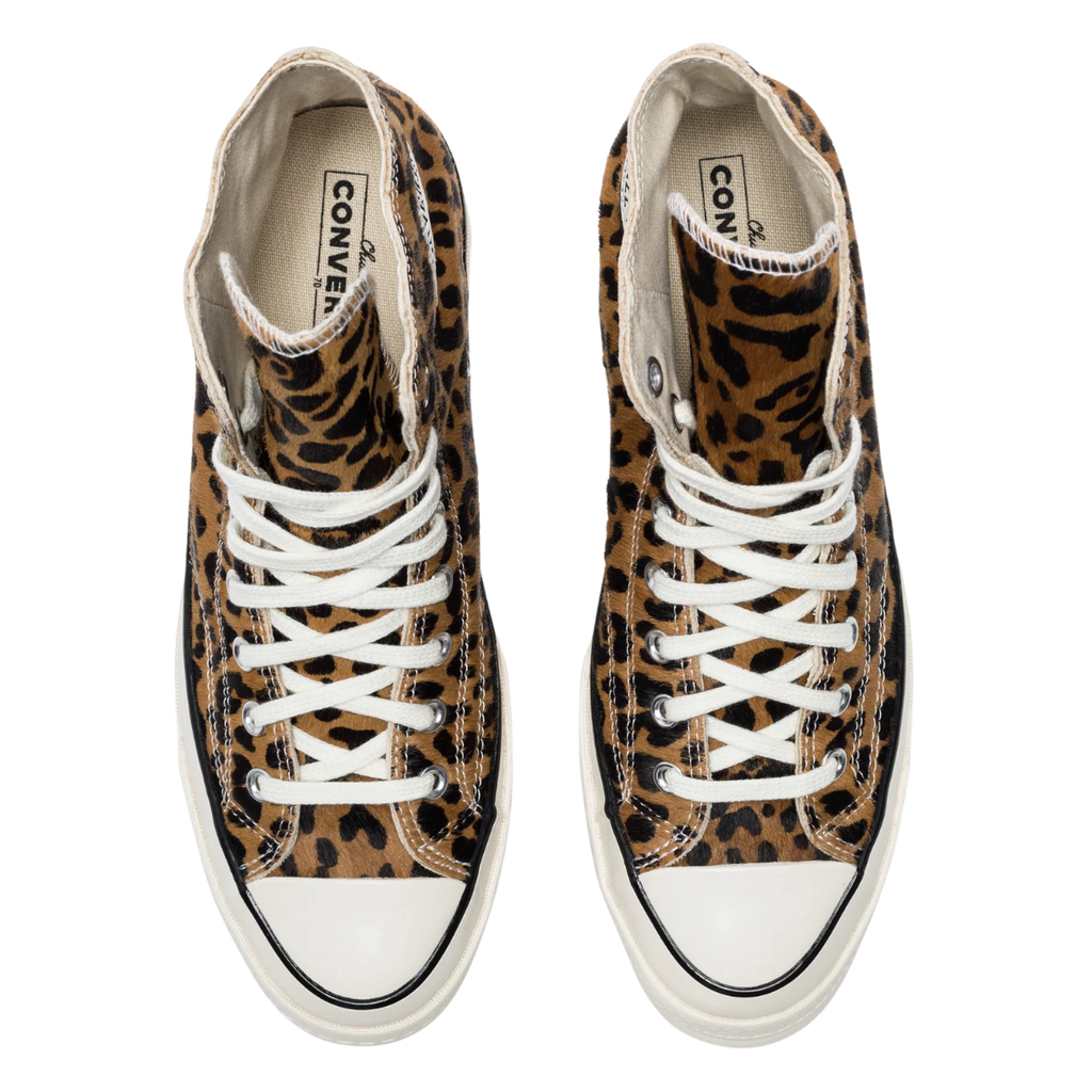 Converse Chuck 70 High Top in Leopard Pony Hair