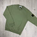 Stone Island Dyed Sweatshirt - Sage