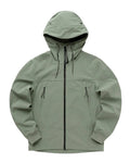 Cp Company S/S Goggle Soft Shell Jacket In Agave Green