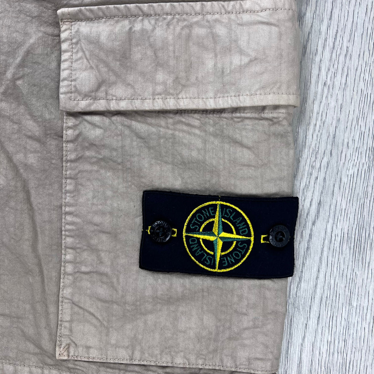 Stone Island 'Panama' Cargo Shorts - Desert