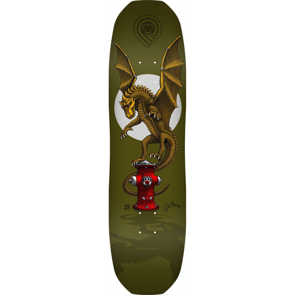 Powell Peralta Skateboard Deck Andy Anderson Hydrant Maple 8.4" x 32.03"