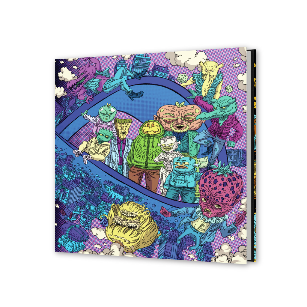 DANCE GAVIN DANCE: NIGHT OF THE FRUIT MAFIA//DANCE OF THE ROBOT GRAPHIC NOVEL - SIGNED PLATINUM EDITION
