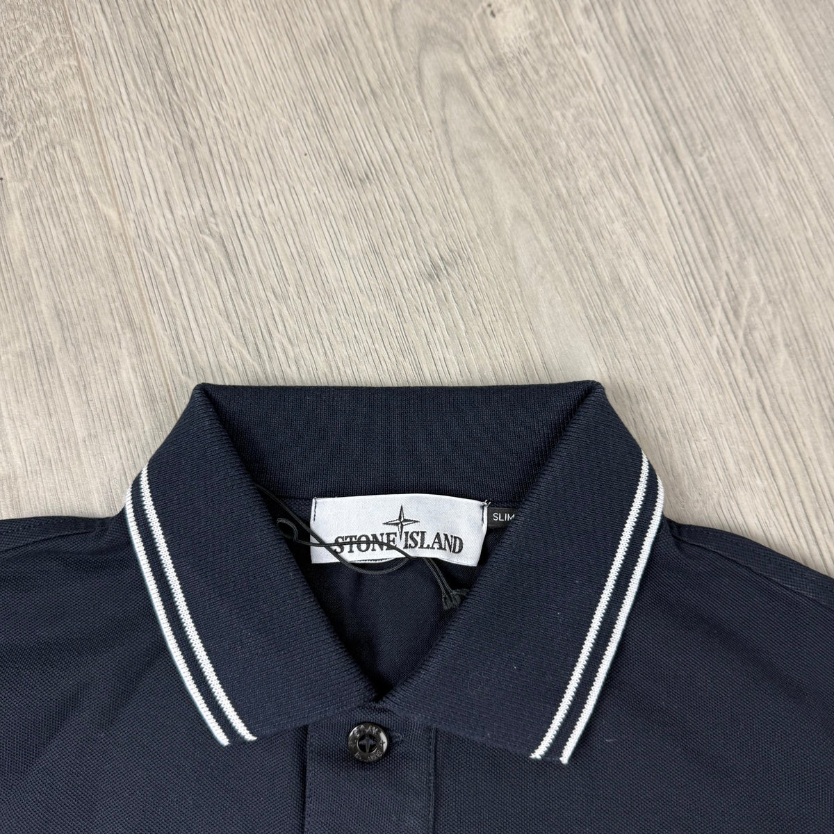 Stone Island Patch Polo Shirt - Navy