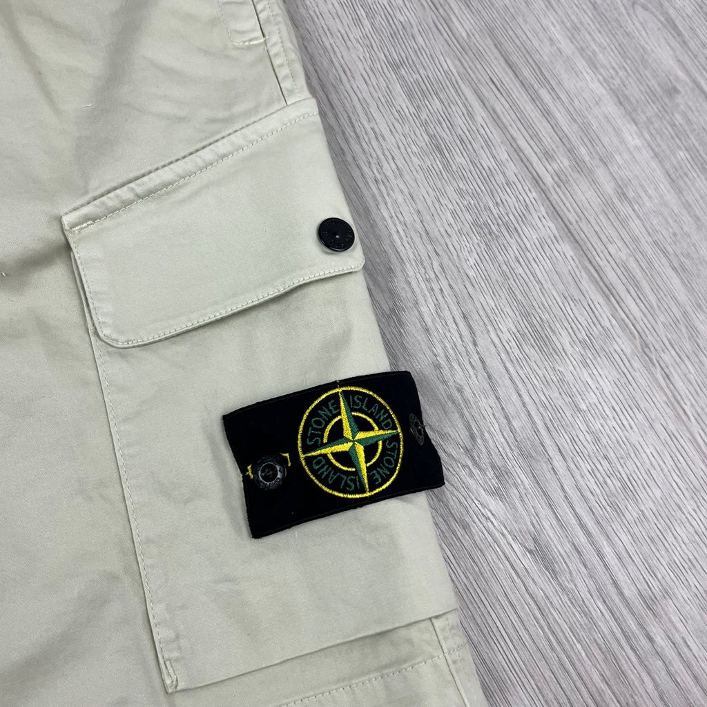 Stone Island Cargo Shorts - Sand
