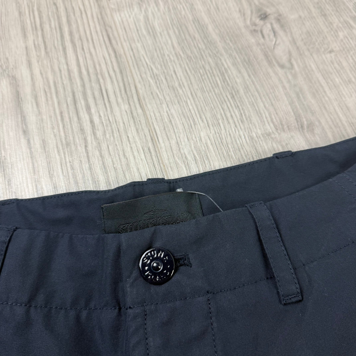 Stone Island Ghost Cargo Trousers - Navy