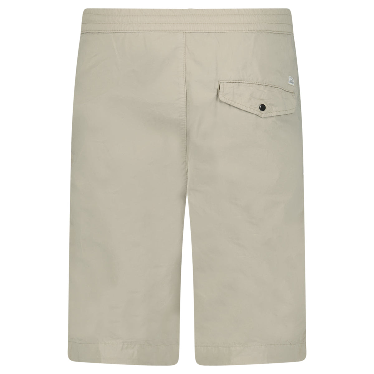 Cp Company Microreps No Peach Logo Bermuda Cargo Shorts In Vintage Khaki With Certilogo