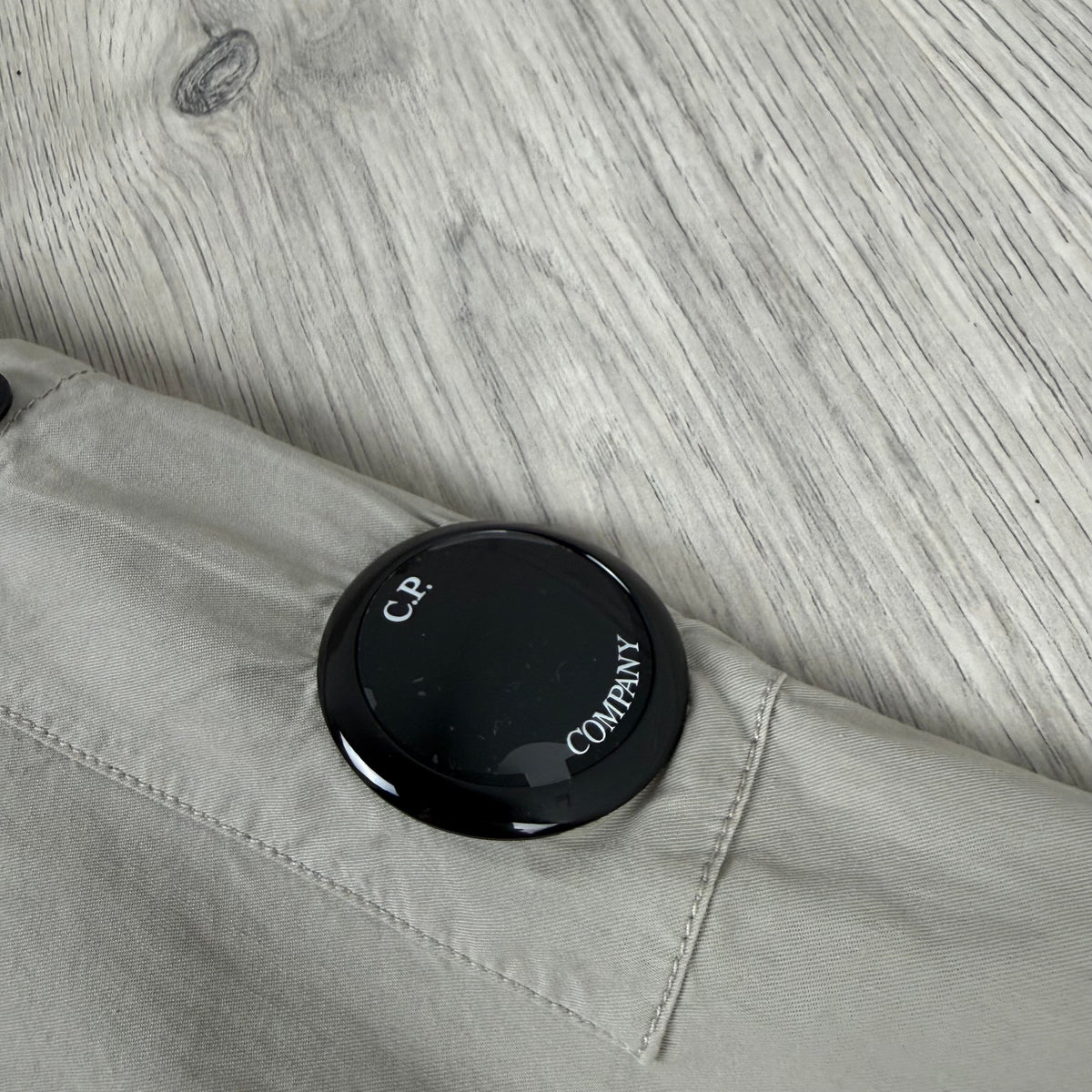 CP Company Zip Overshirt - Dove