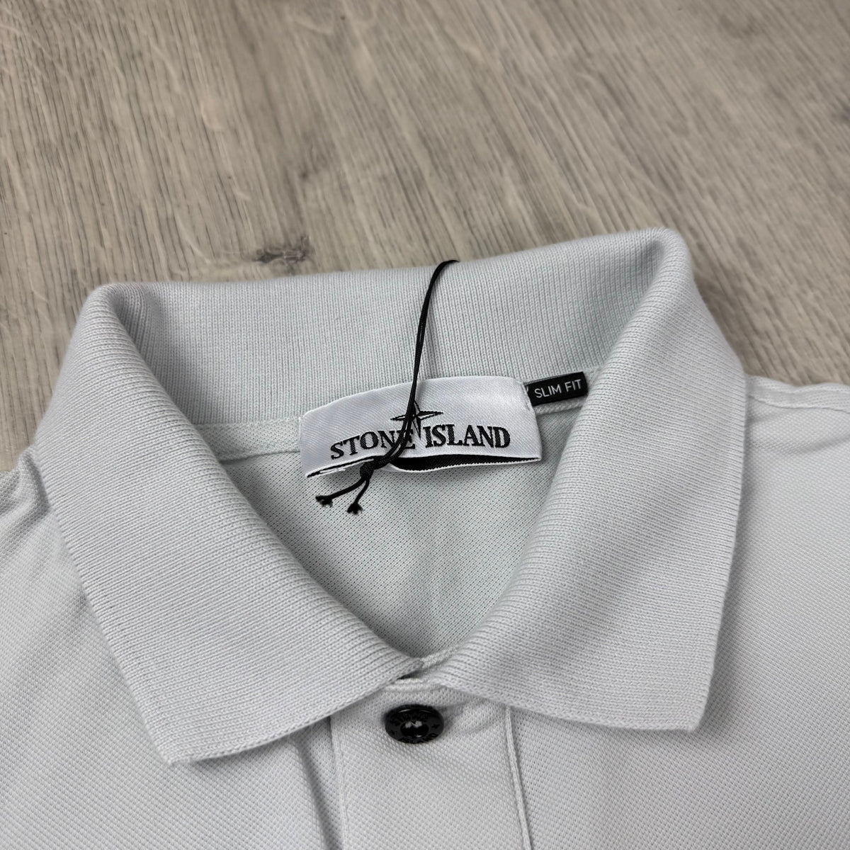 Stone Island Patch Polo Shirt - Sky Blue