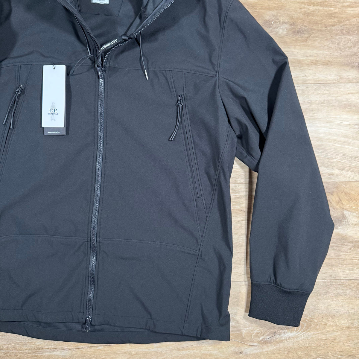 C.P. Company Shell-R Goggle Jacket in Black