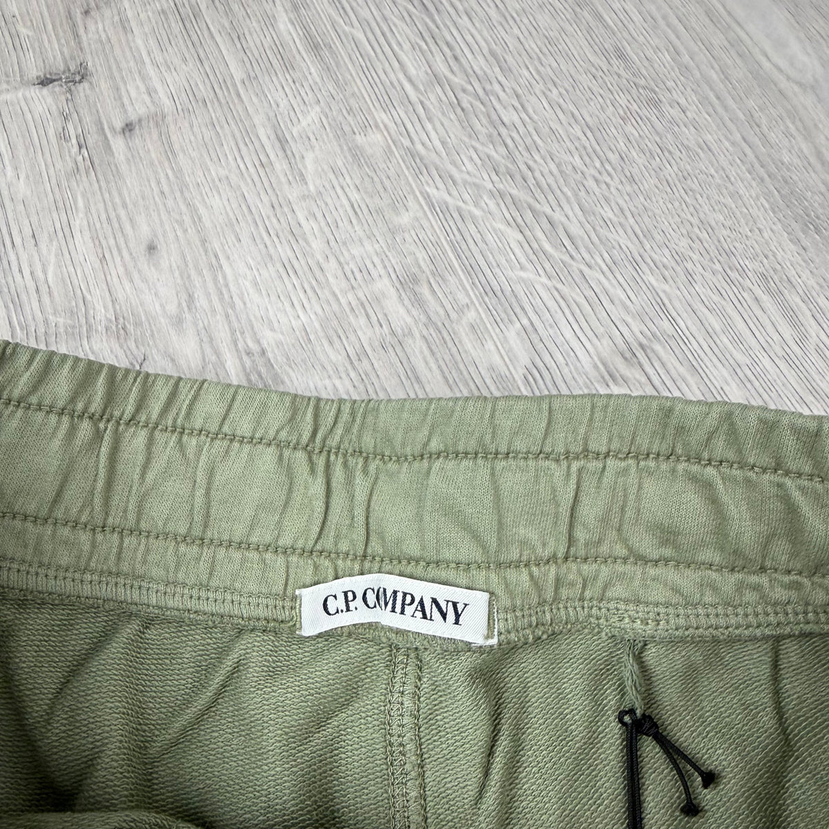 CP Company Jersey Shorts - Moss Gray