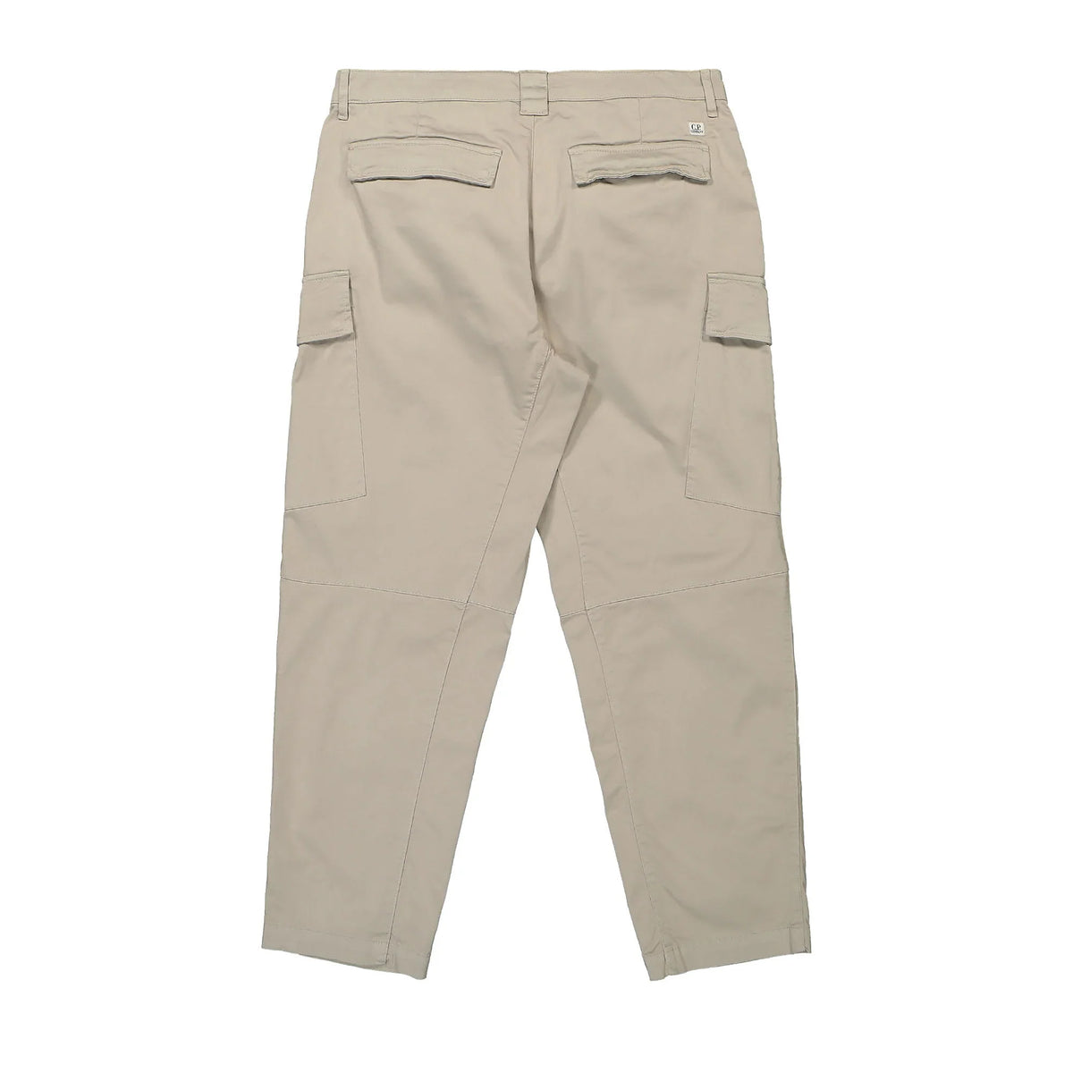 Cp Company 056A Stretch Sateen Cargo Pants In Beige