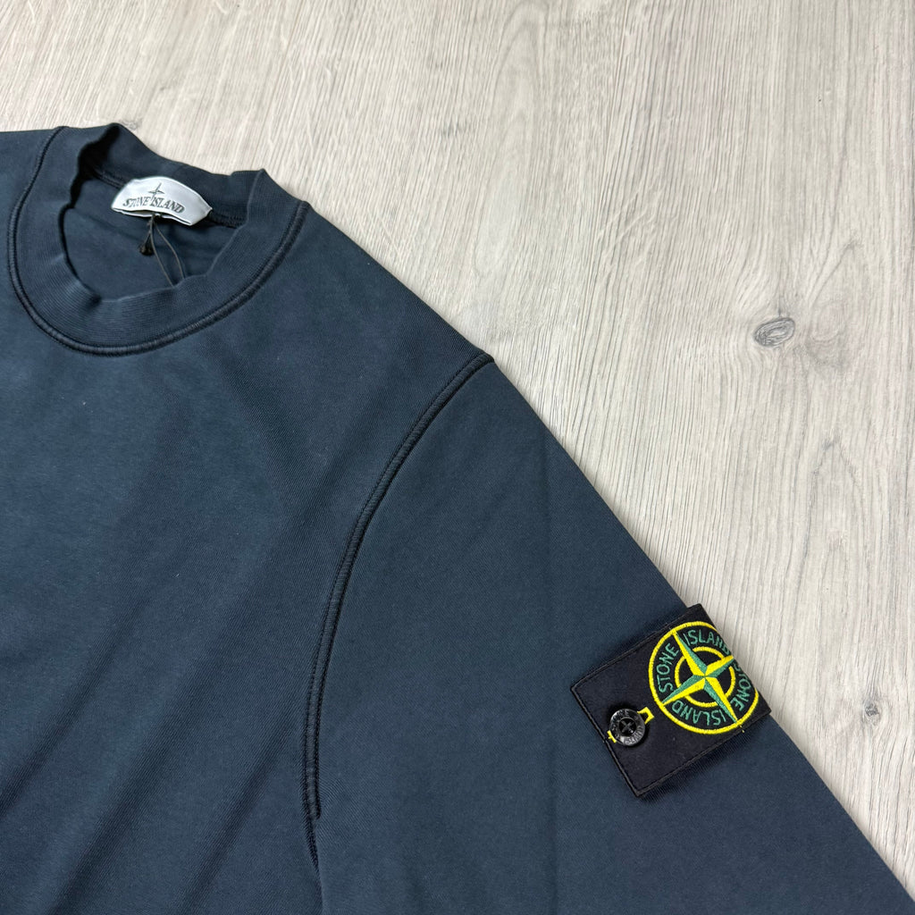 Stone Island Dyed Sweatshirt - Navy