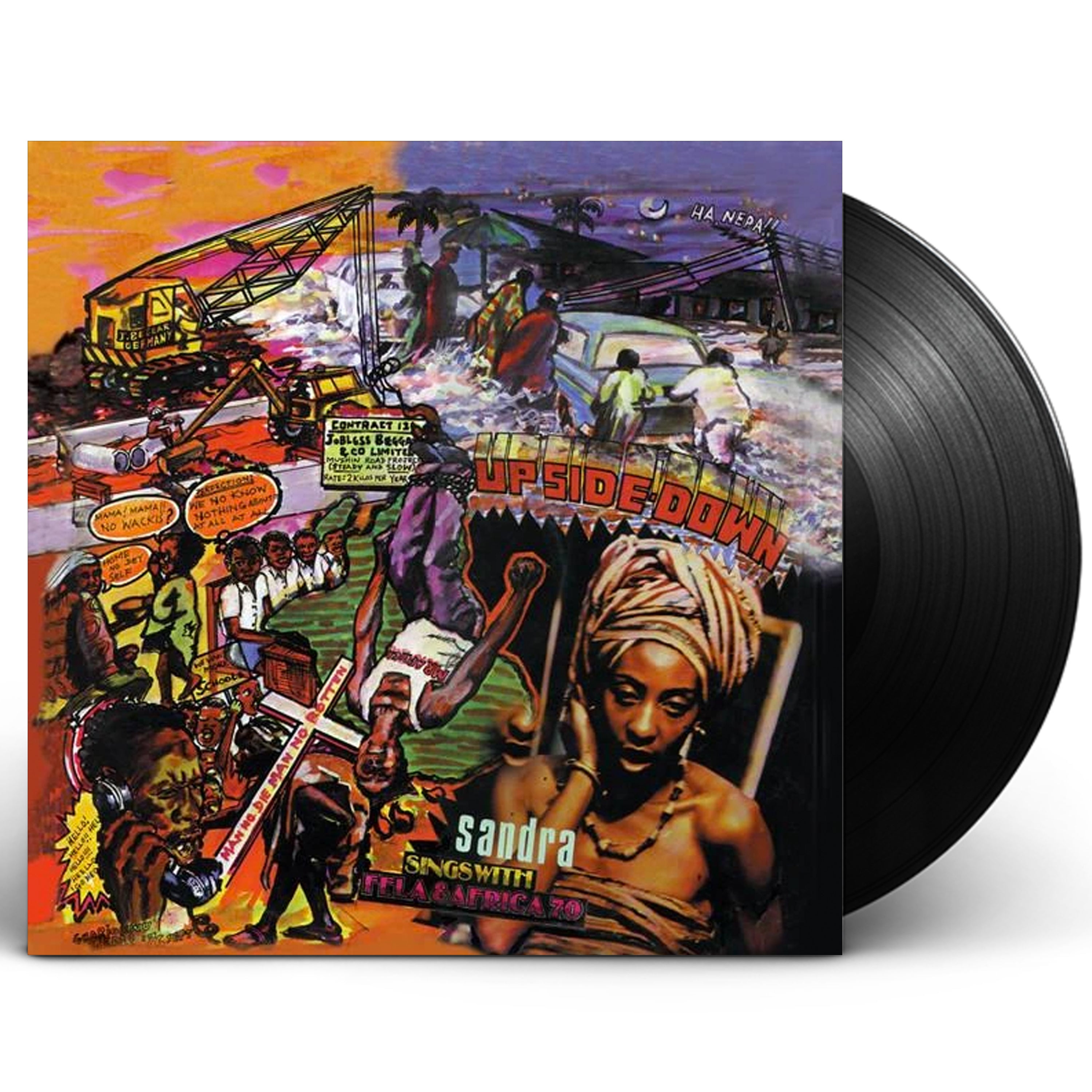 Fela Kuti "Upside Down" (1976) Vinyl LP