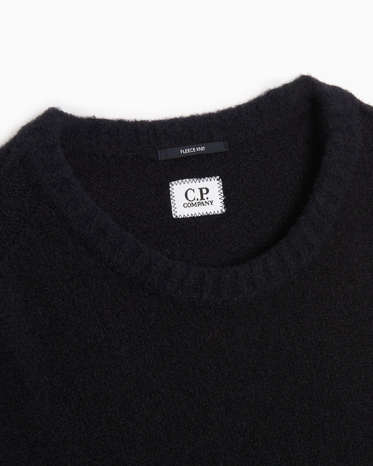 Fleece Knit Jumper Riviera Black