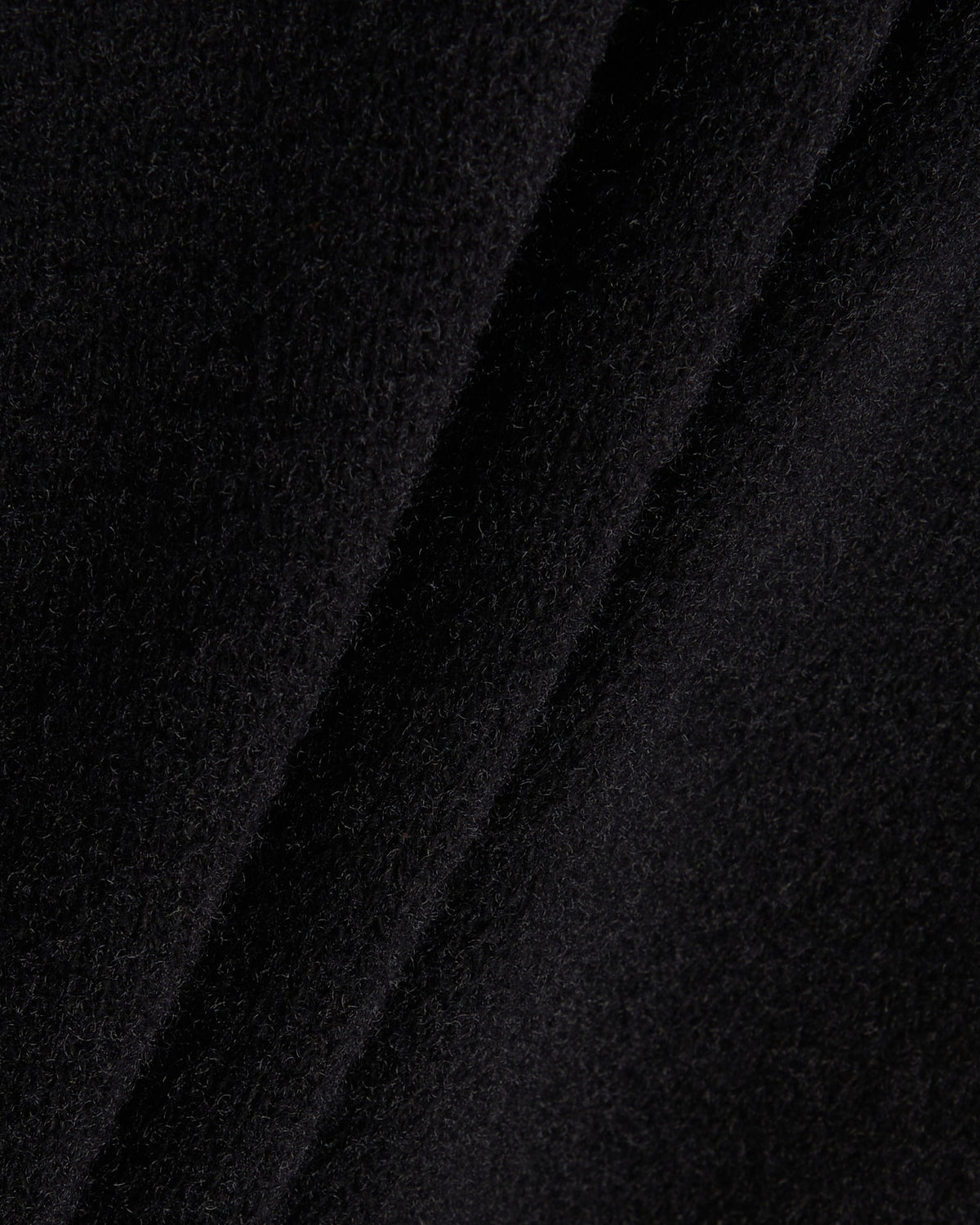 Fleece Knit Jumper Riviera Black