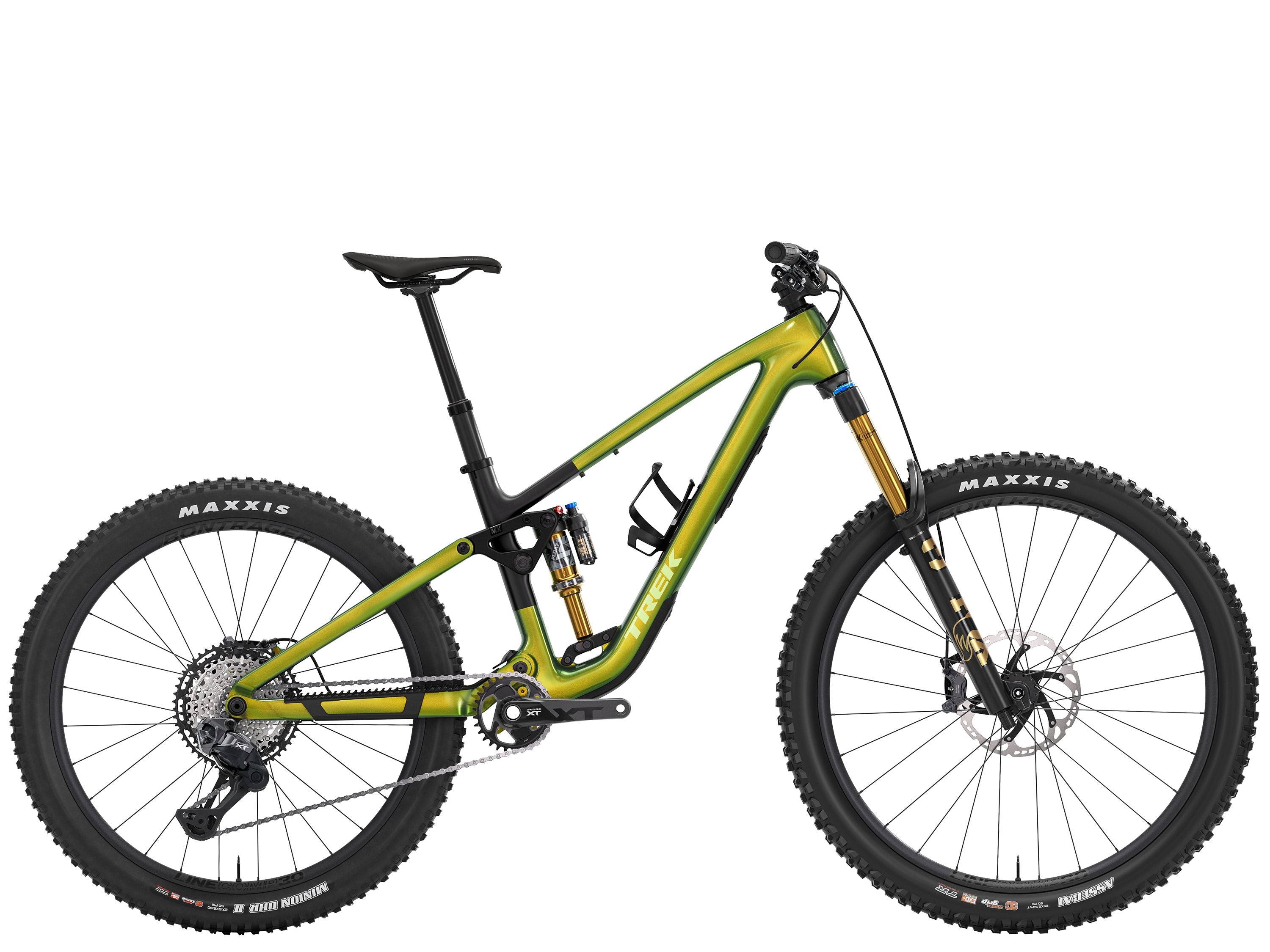 Fuel MX 9.8 XT DI2 XL Gloss Chameleon Green /Matte Black