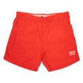 Cp Company Flattt Nylon Patch Logo Swimshorts in Fiery Red