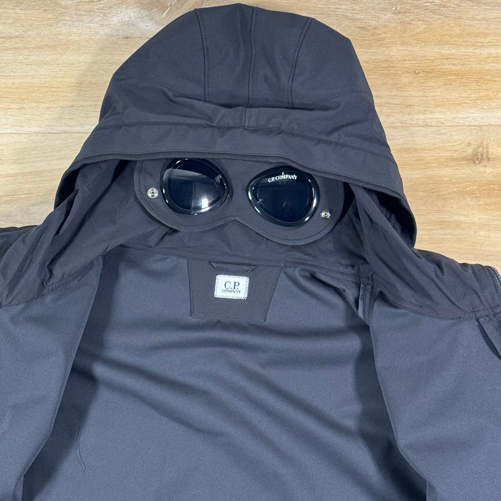 C.P. Company Shell-R Goggle Lens Jacket in Black