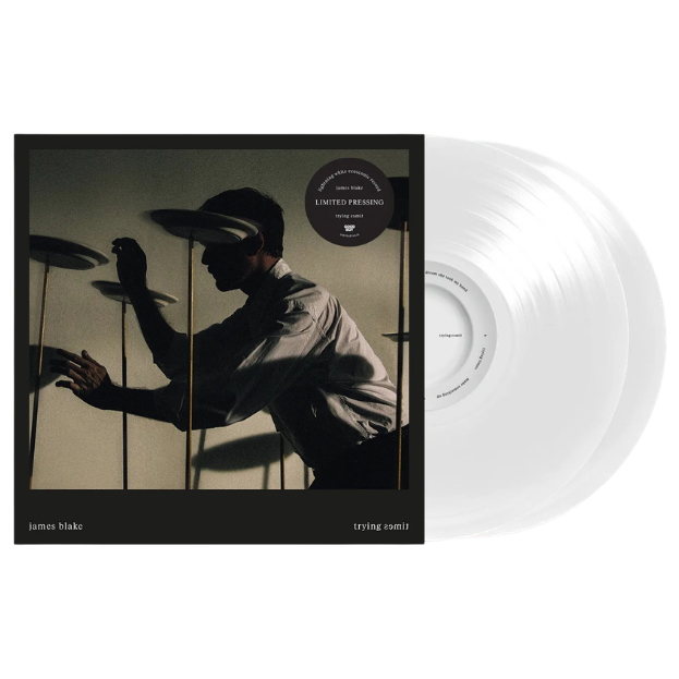 James Blake "Trying Times" Indie Exclusive White 2xLP Vinyl