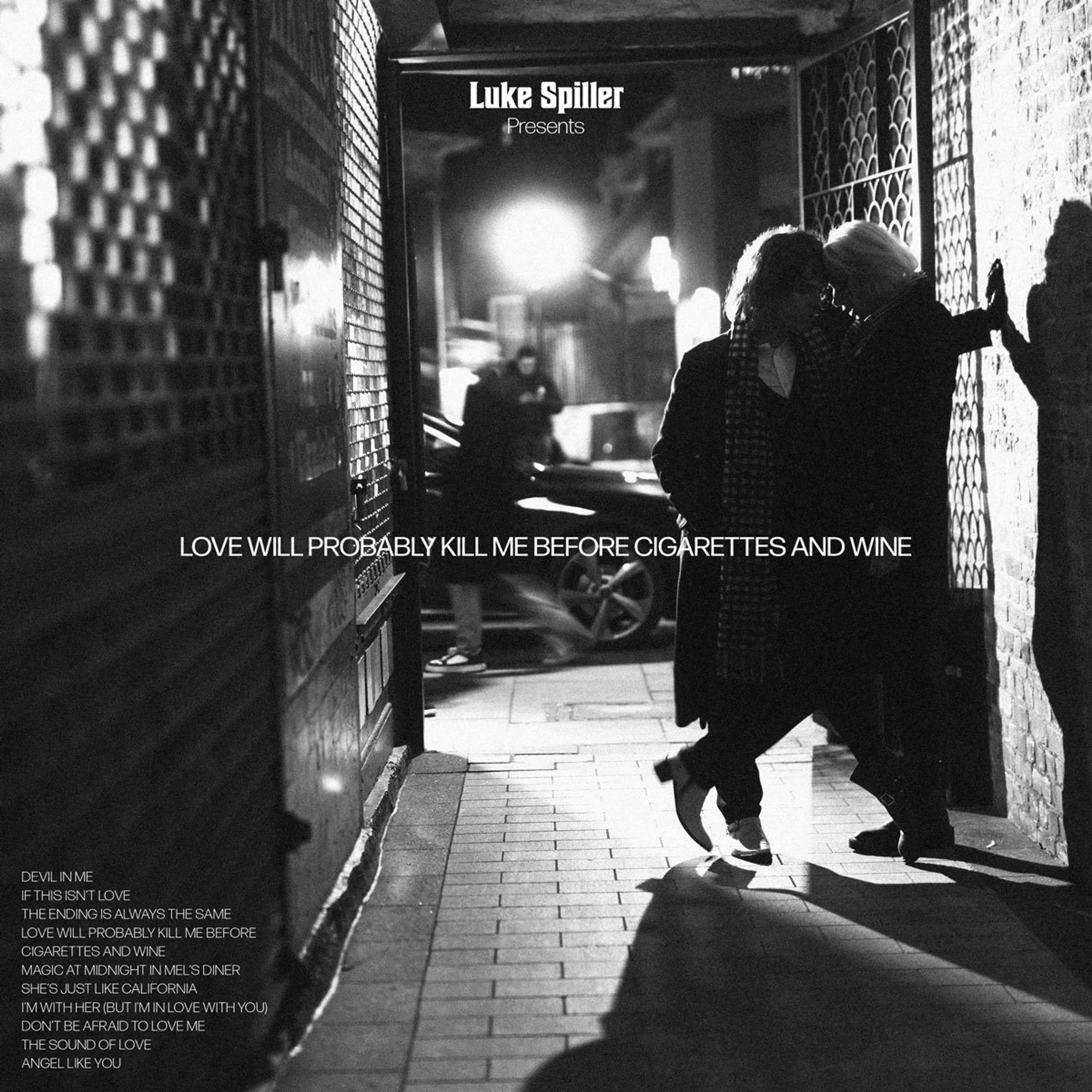 Luke Spiller - Love Will Probably Kill Me Before Cigarettes And Wine W/Signed Picture, Setlist, Red Wine Vinyl LP (Tour Edition)