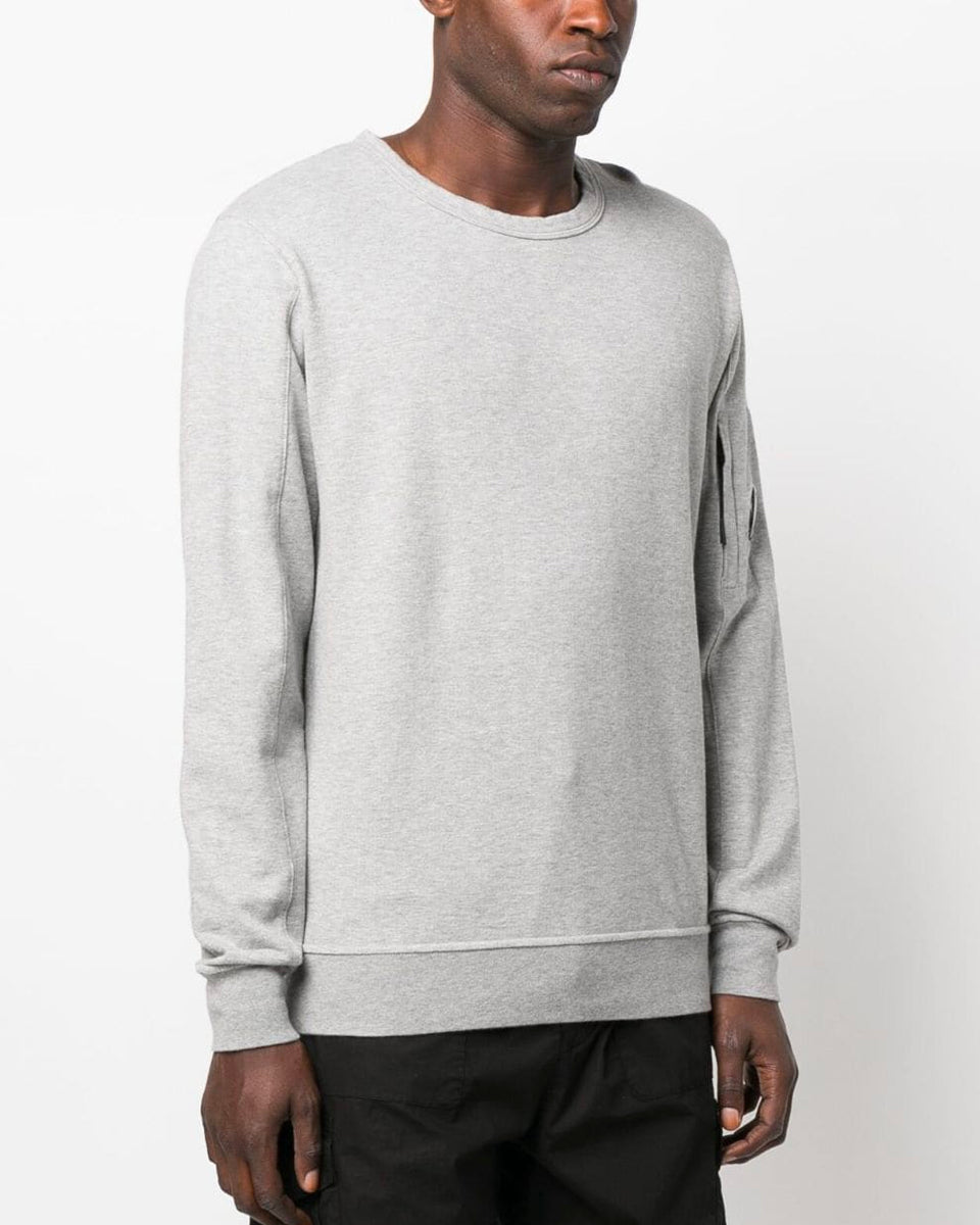Light Fleece Sweatshirt Grey Melange