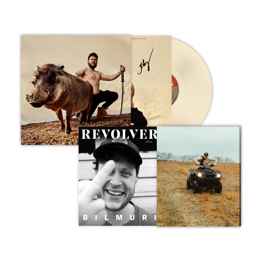 BILMURI ‘KINDA HARD’ LP (Limited Edition, Tusk Vinyl w/ Signed Insert) + REVOLVER SPRING 2026 ALT COVER ISSUE IN NUMBERED SLIPCASE