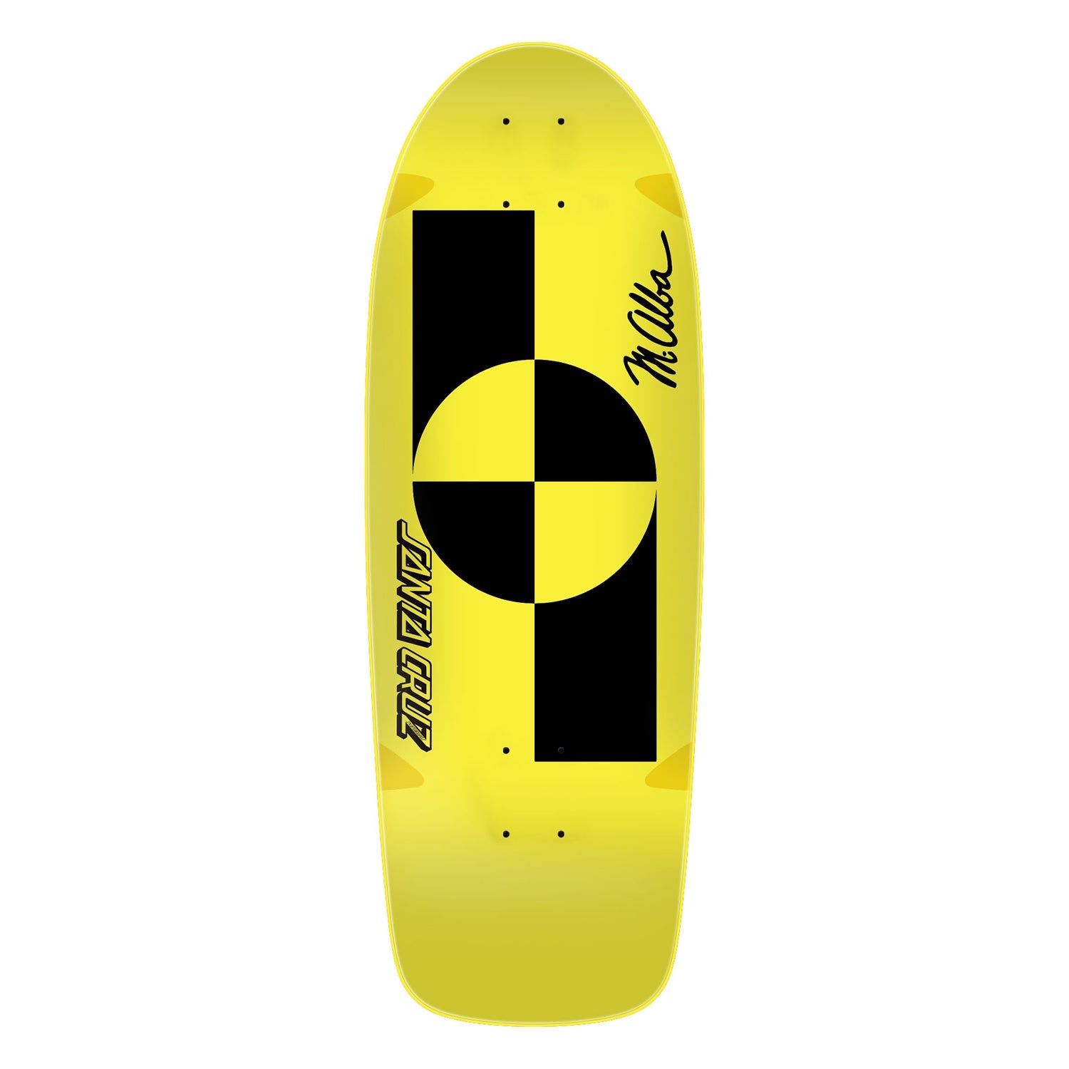 Santa Cruz Skateboard Deck Malba Crash Test Reissue 10.03" x 29.35"