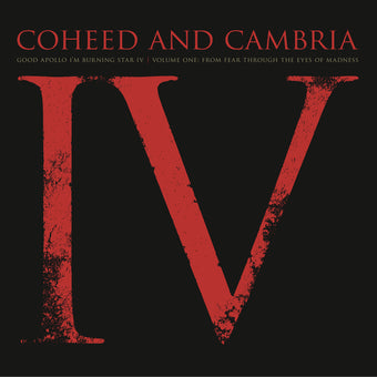COHEED AND CAMBRIA 'GOOD APOLLO I'M BURNING STAR IV VOLUME ONE: FROM FEAR THROUGH THE EYES OF MADNESS' 2LP