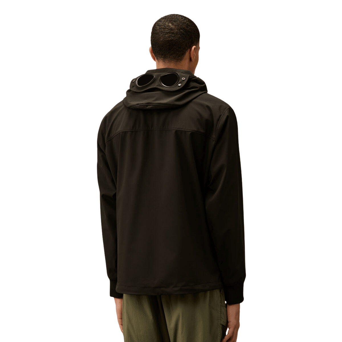 CP Company Shell Goggle Jacket - Black