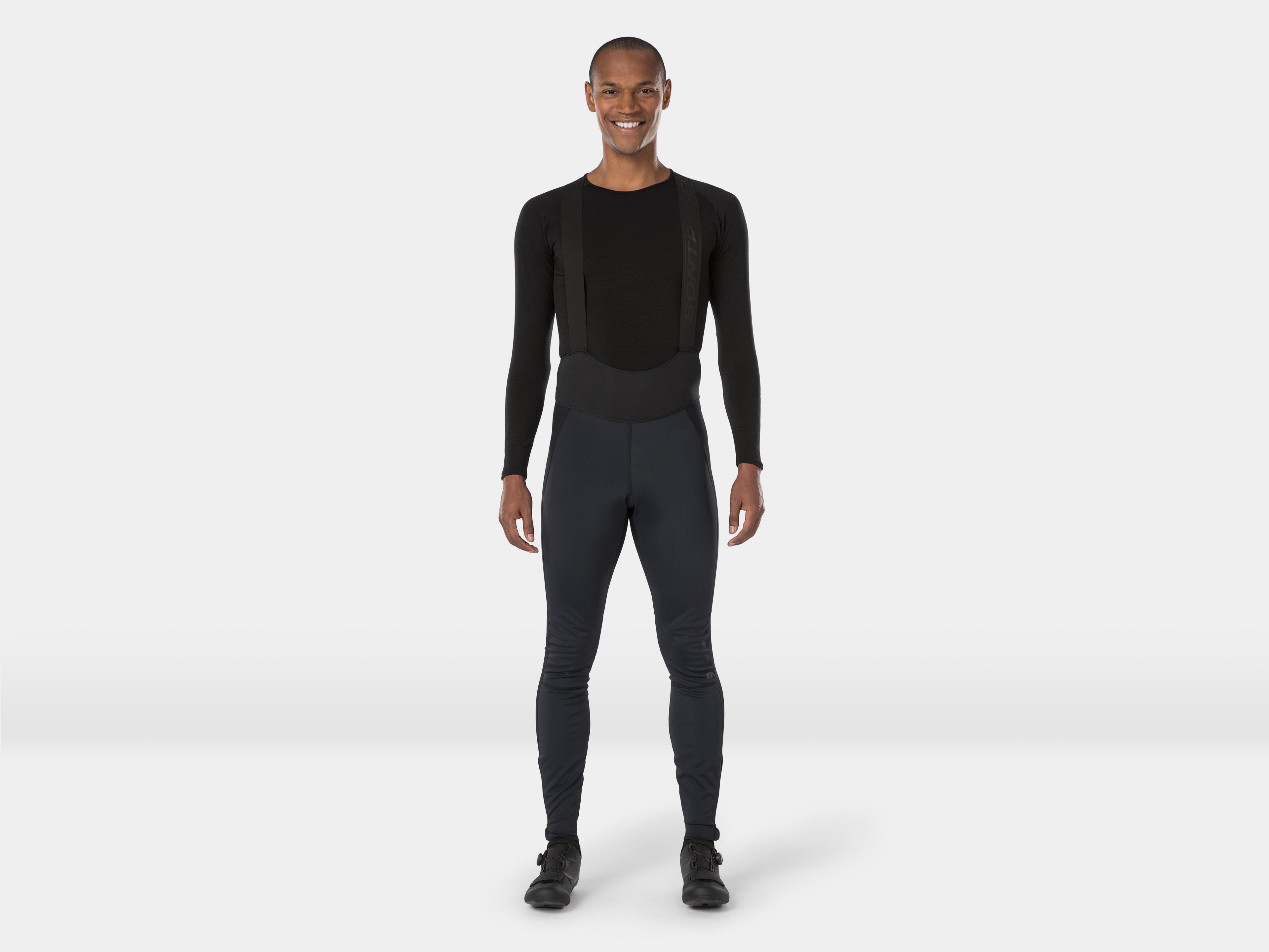 Tight Bontrager Velocis Unpadded Winter Bib Small Black