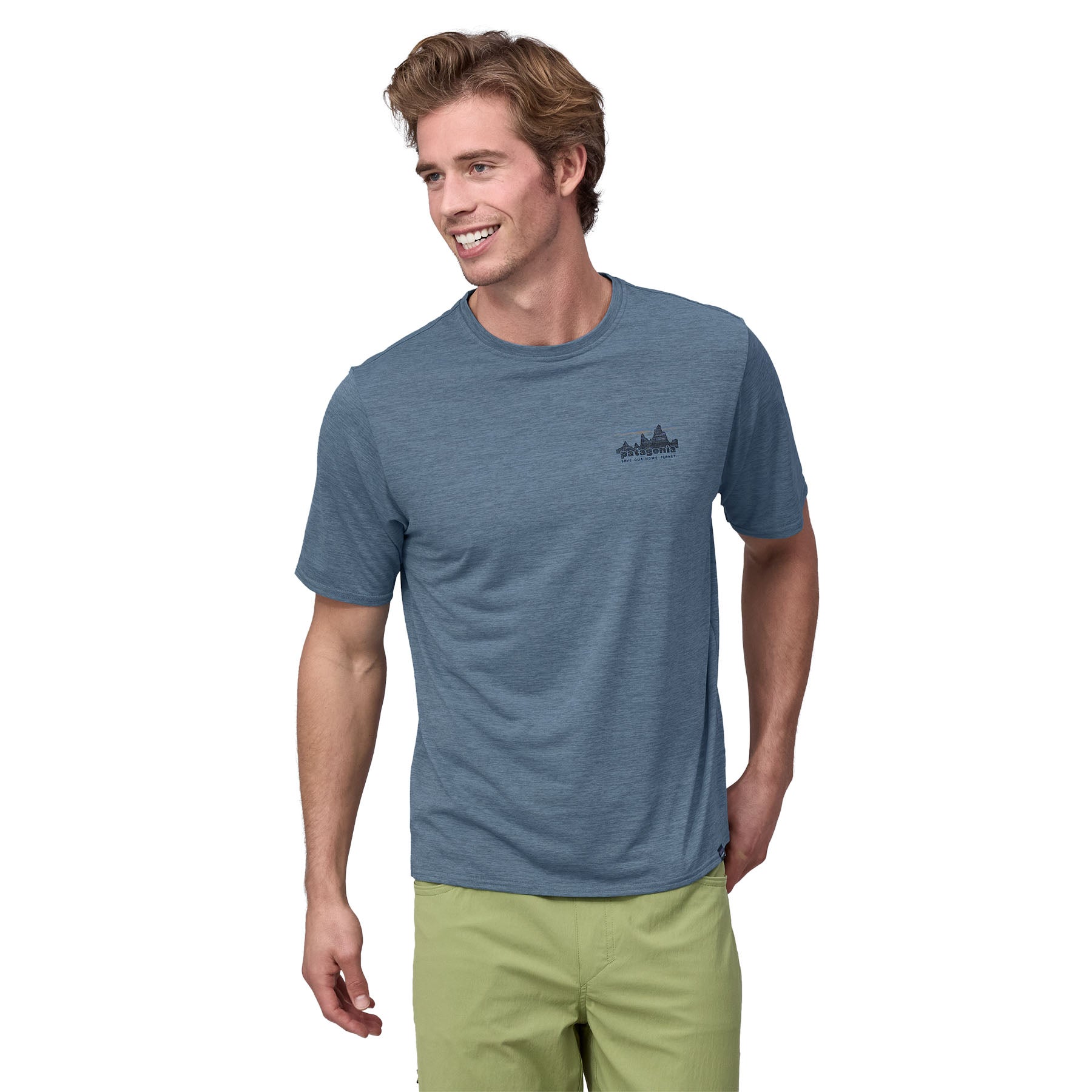 Patagonia M's S/S Capilene Cool Daily Graphic Shirt