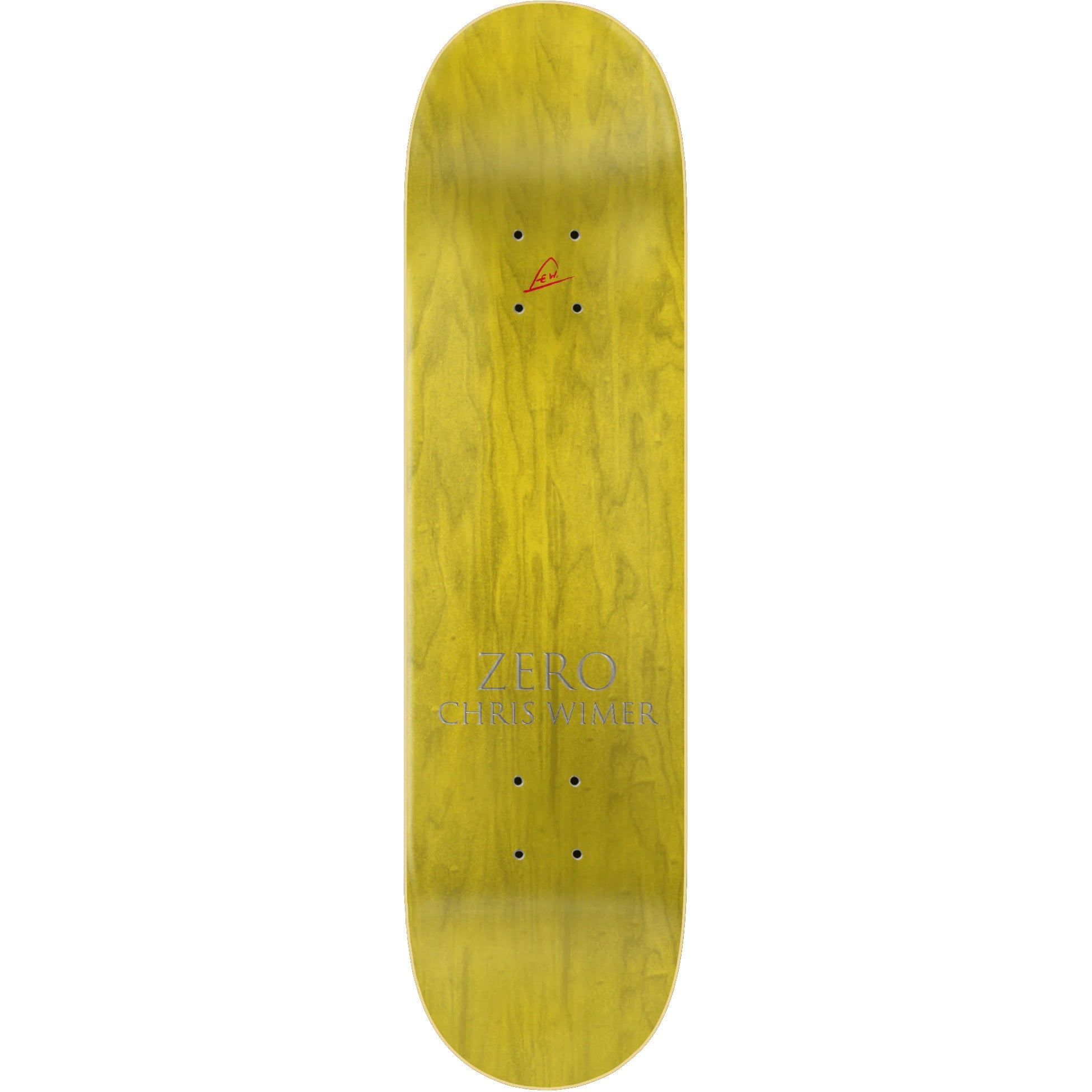 Zero Skateboard Deck Chris Wimer Lewandowski 3 8.5" x 32.3"