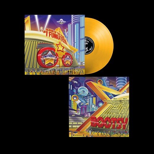 COLLINS,BOOTSY - ALBUM OF THE YEAR 1 FUNKATEER YELLOW Vinyl LP