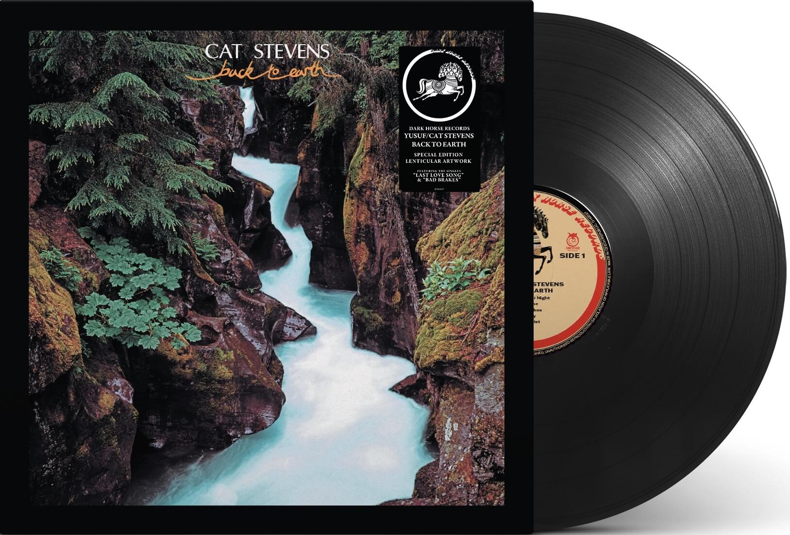 STEVENS,CAT ( YUSUF ) - BACK TO EARTH Vinyl LP