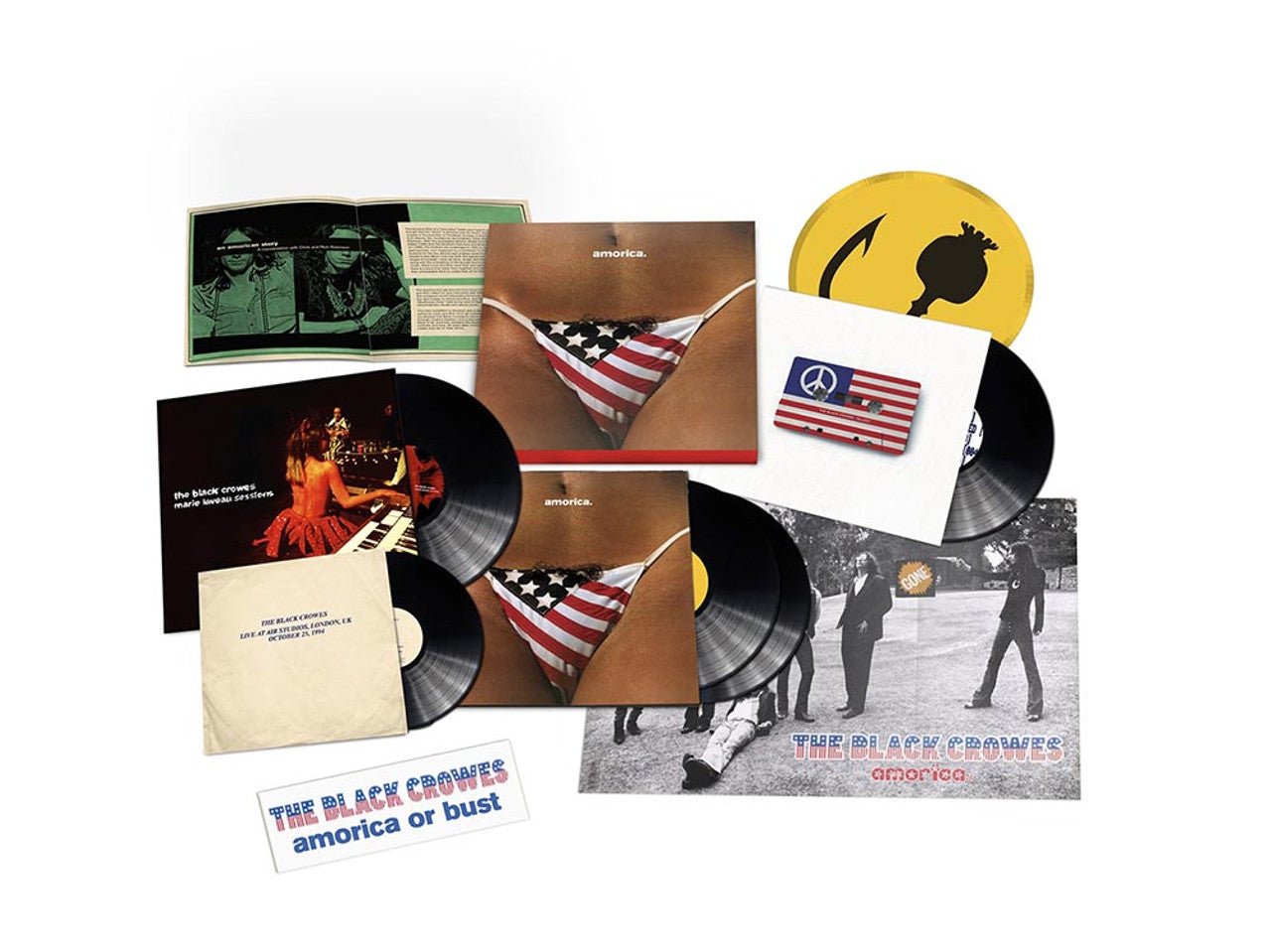 BLACK CROWES - AMORICA Vinyl LP