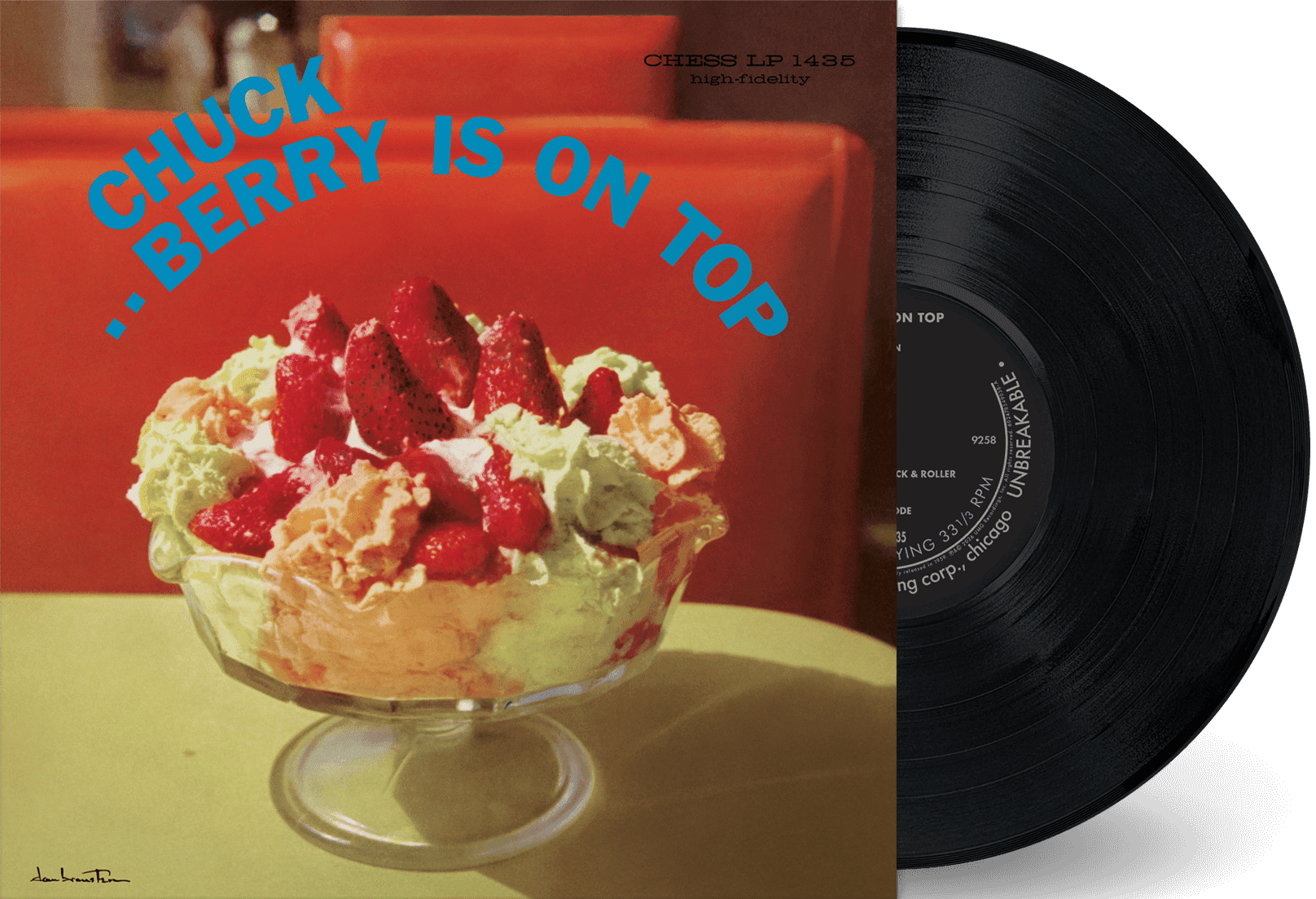 BERRY,CHUCK - BERRY IS ON TOP (CHESS 75 SERIES) Vinyl LP