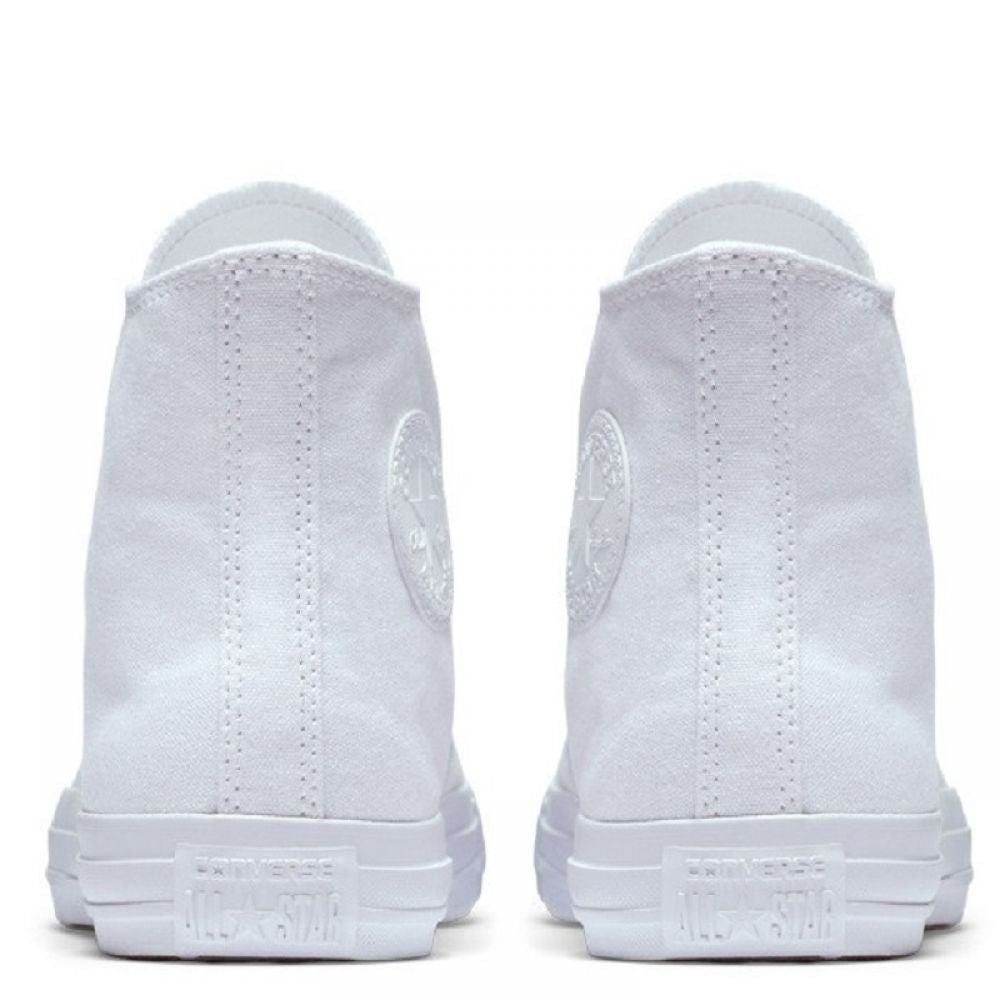 Converse Chuck Taylor All Star High Top in White Monochrome